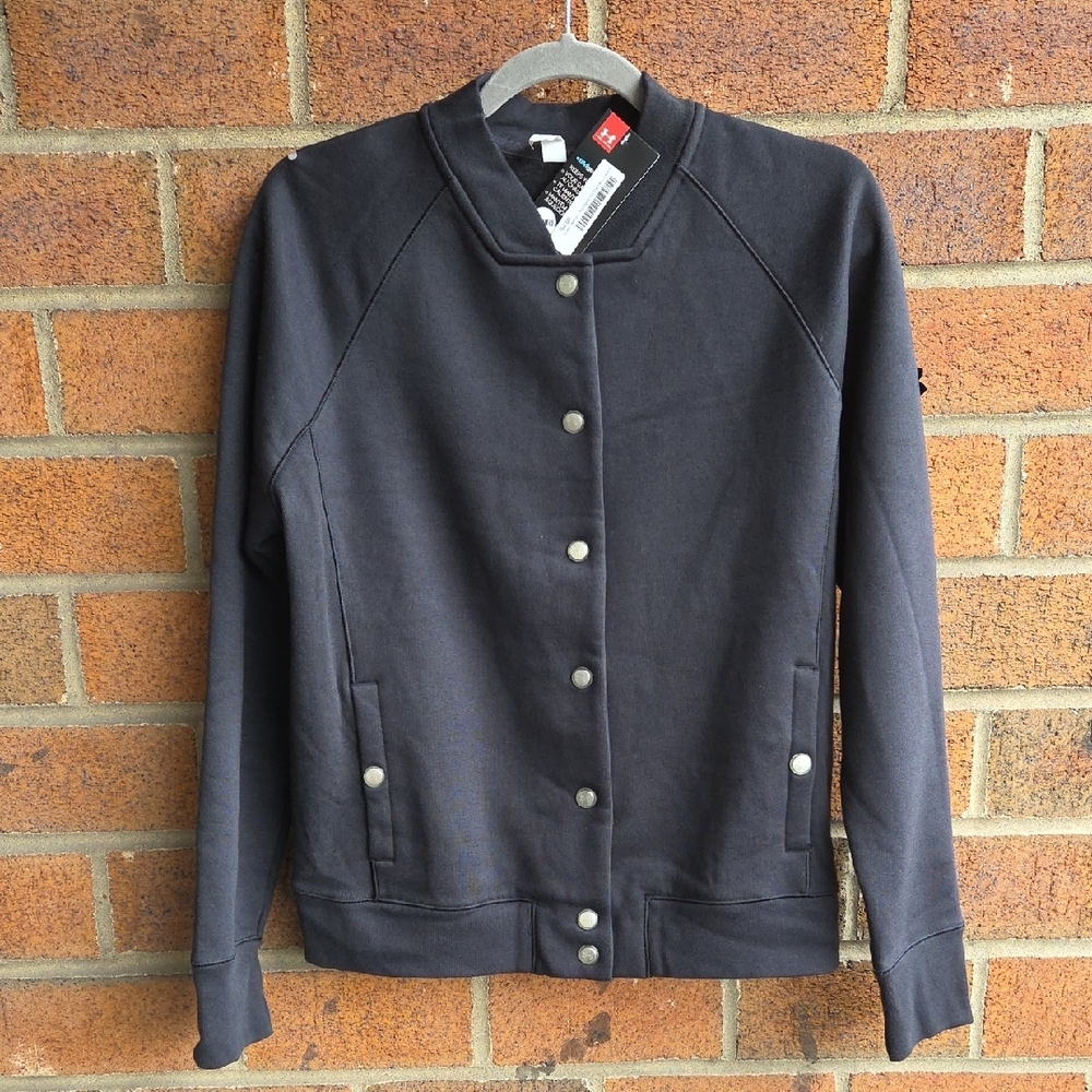 Under Armour Bomber/Varsity Jacket - Picture 3 of 10